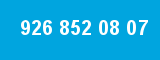 926 852 08 07 926 852 08 07